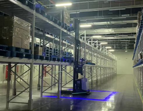 某锂电企业智能仓储物流项目应用