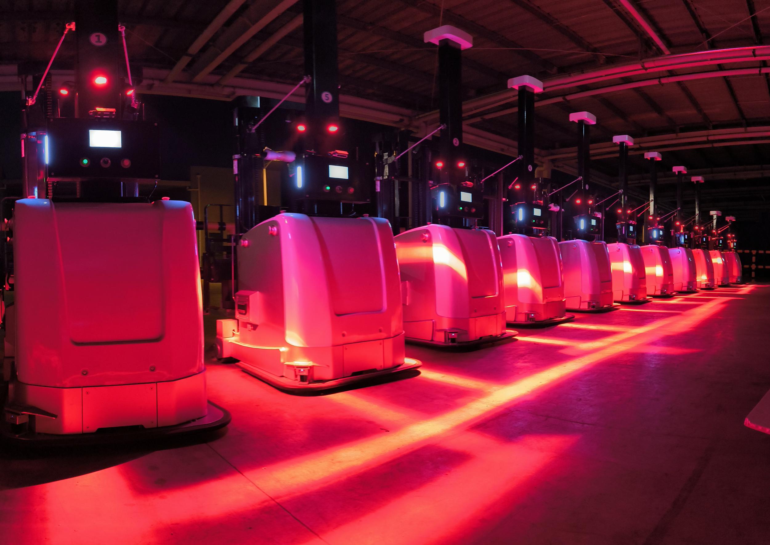 某食品饮料龙头企业成品入库自动物流项目应用